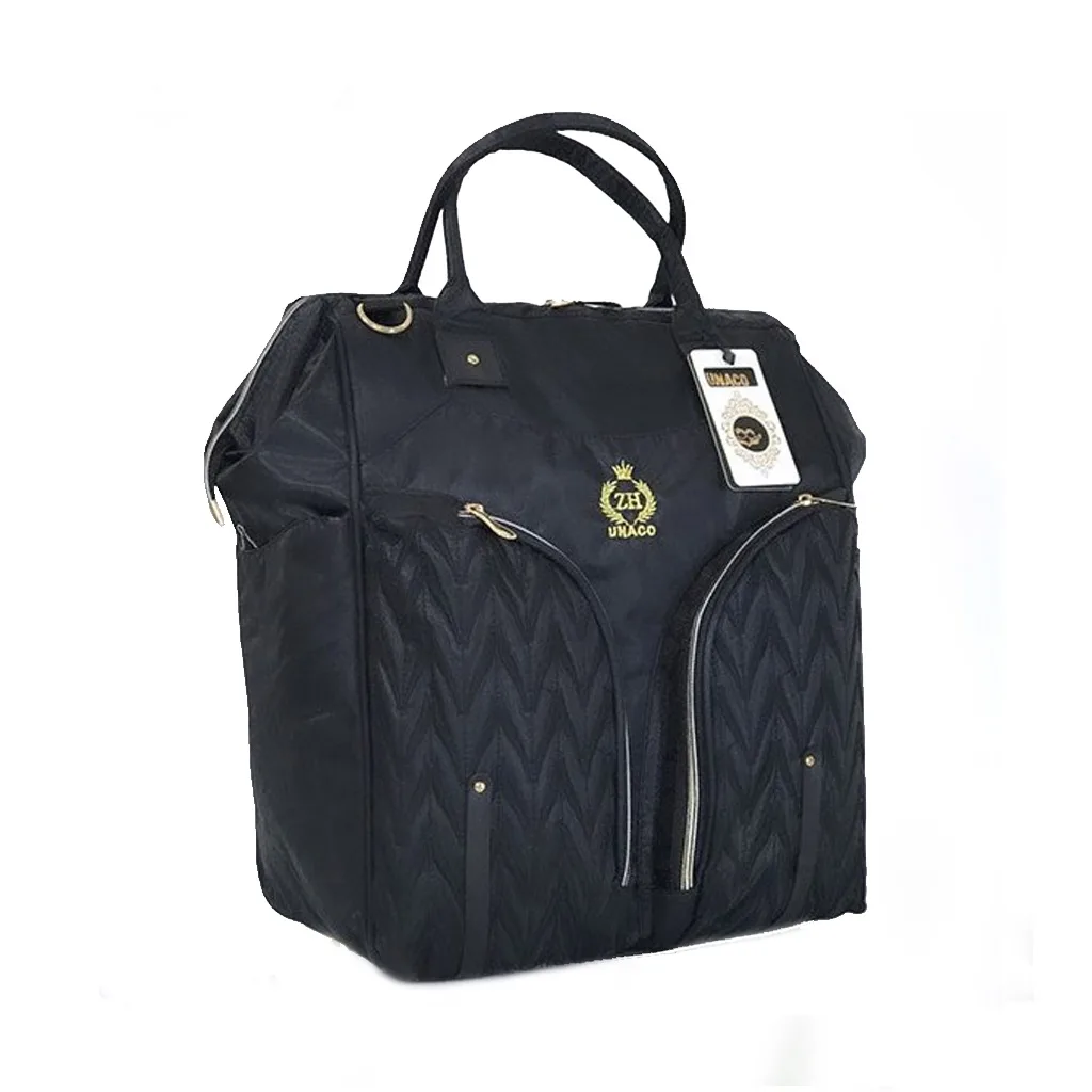 ساک لوازم کودک مدل ژوبین مشکی یوناکو Unaco