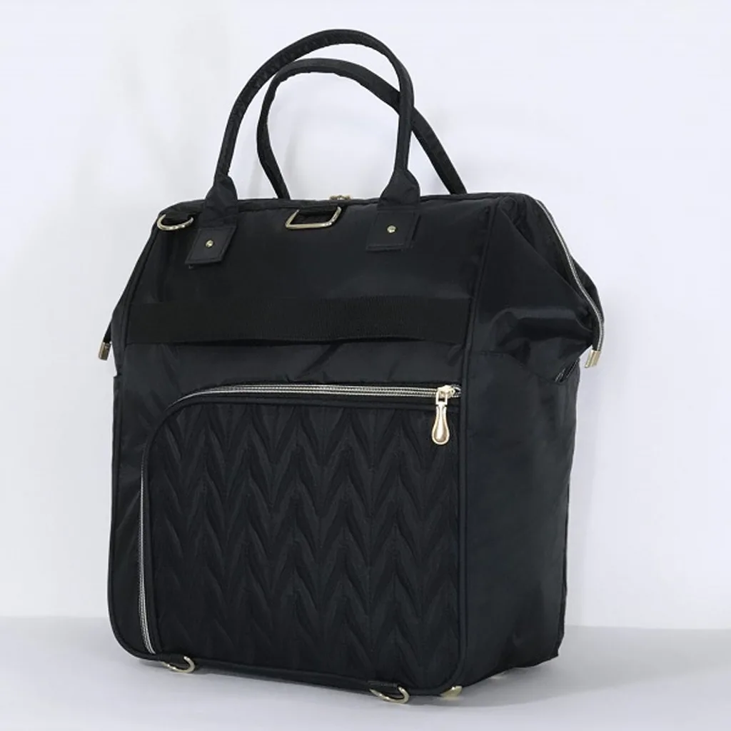 ساک لوازم یوناکو مدل ژوبین نوار مشکی جلو 2جیب ZHتاج گلدوزی Unaco