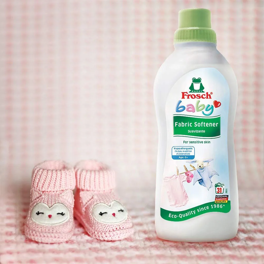 مايع نرم كننده لباس كودك 750ميل فروش آلمان Frosch