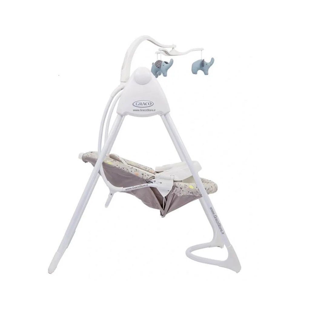 تاب برقی گراكو مدل swing slim space daydream رنگین کمان ريزبرگ Graco