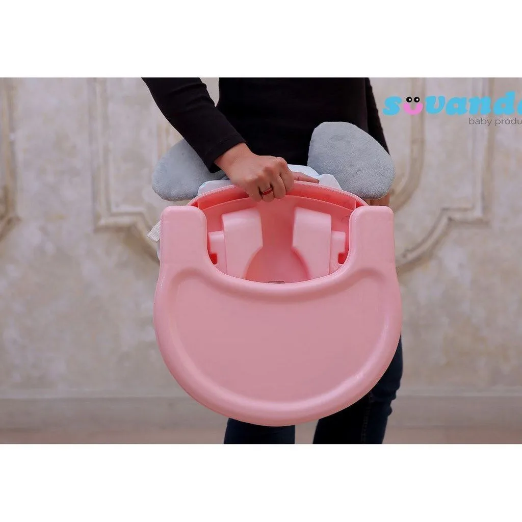 صندلی غذای پرتابل سوواندا سورنا تشک طرح فیل گوشدار Suvanda