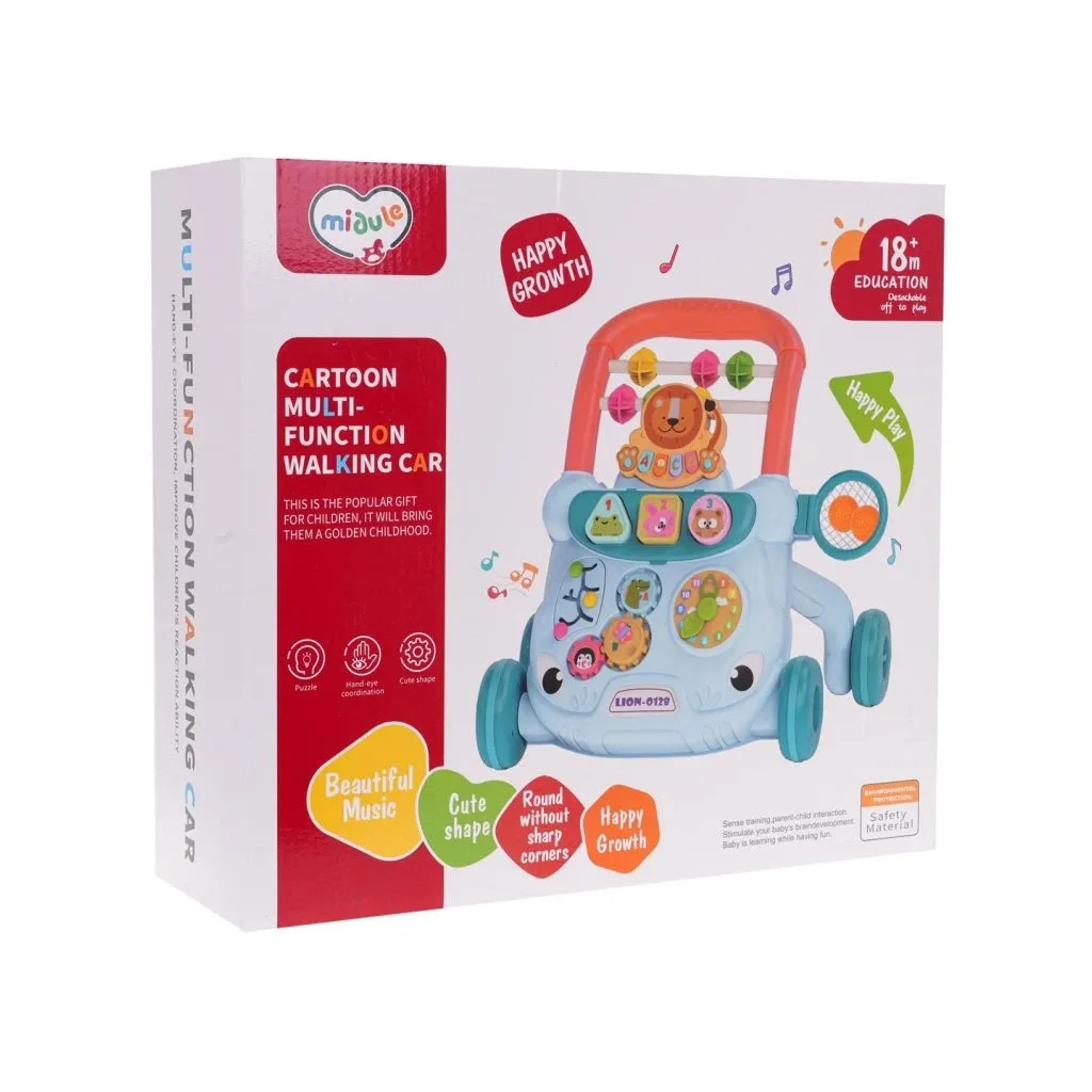 واكر موزكال شير ساعت توپ دار چرخدنده اي 18+ماه Happy Growth