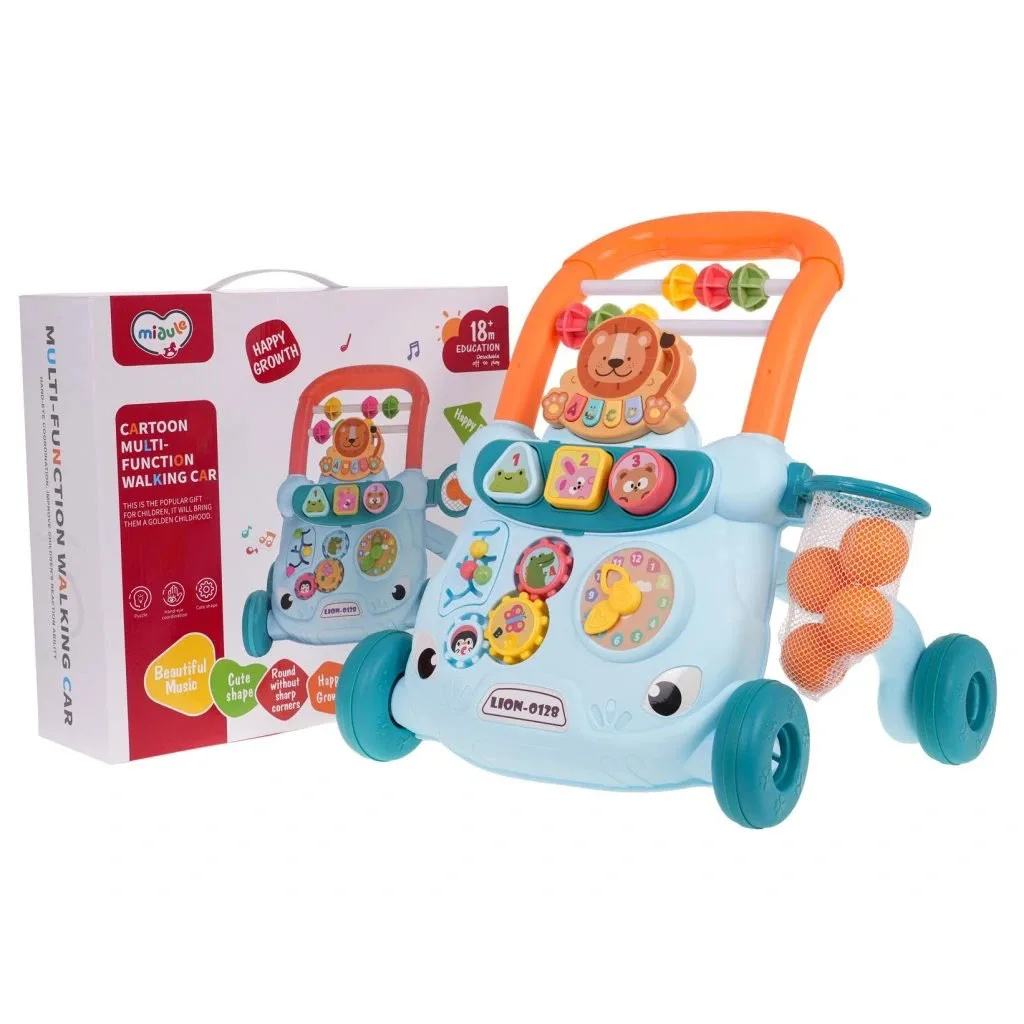 واكر موزكال شير ساعت توپ دار چرخدنده اي 18+ماه Happy Growth