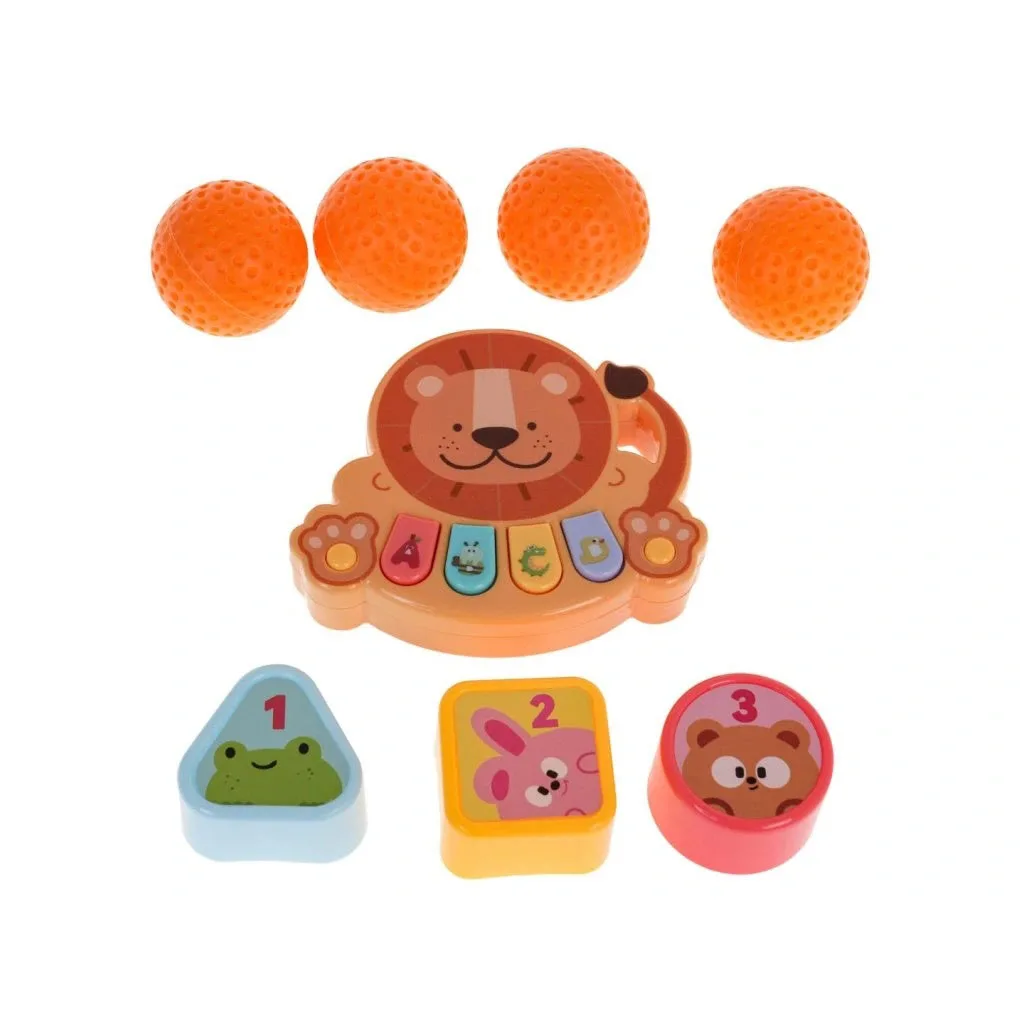 واكر موزكال شير ساعت توپ دار چرخدنده اي 18+ماه Happy Growth