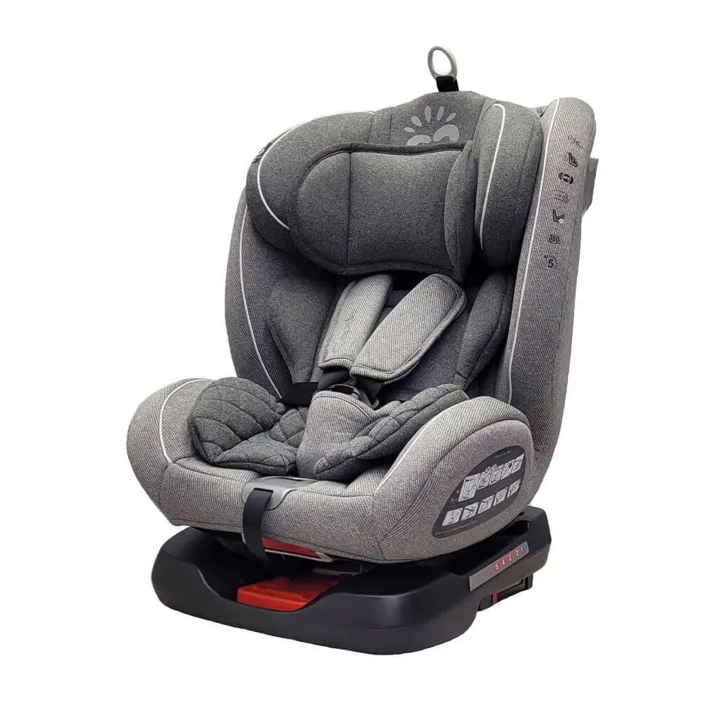 صندلی ماشین 360درجه ایزوفیکس کاپلا پارچه ساده 36کیلو 0تا12 سال Capella Ako