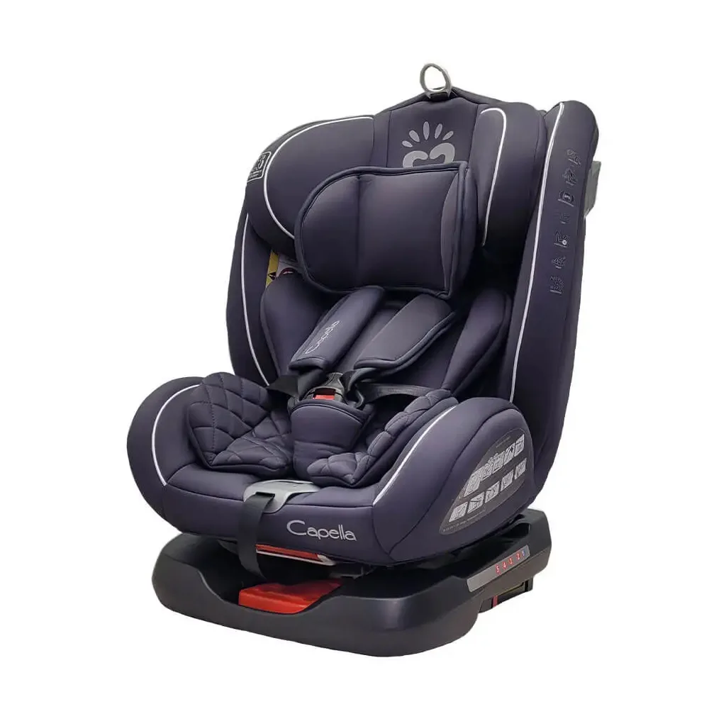 صندلی ماشین 360درجه ایزوفیکس کاپلا پارچه ساده 36کیلو 0تا12 سال Capella Ako
