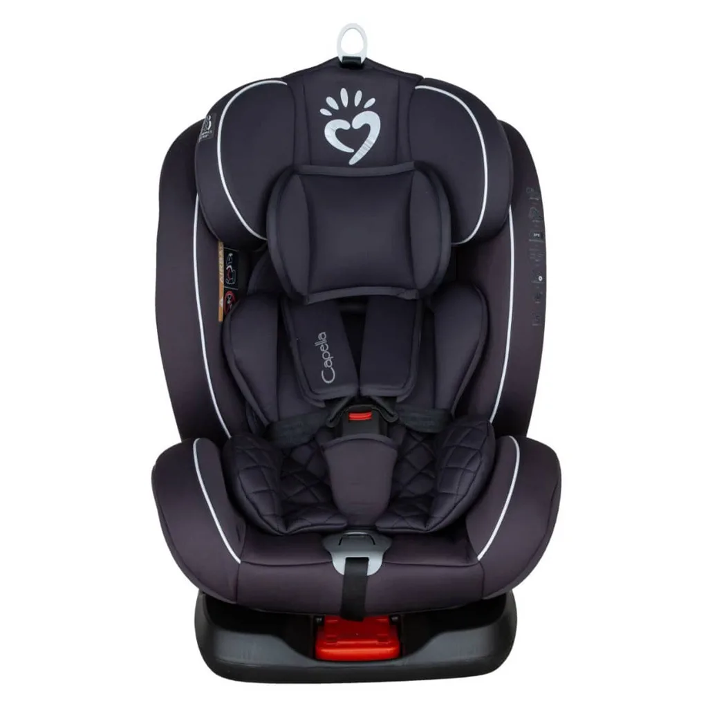 صندلی ماشین 360درجه ایزوفیکس کاپلا پارچه ساده 36کیلو 0تا12 سال Capella Ako