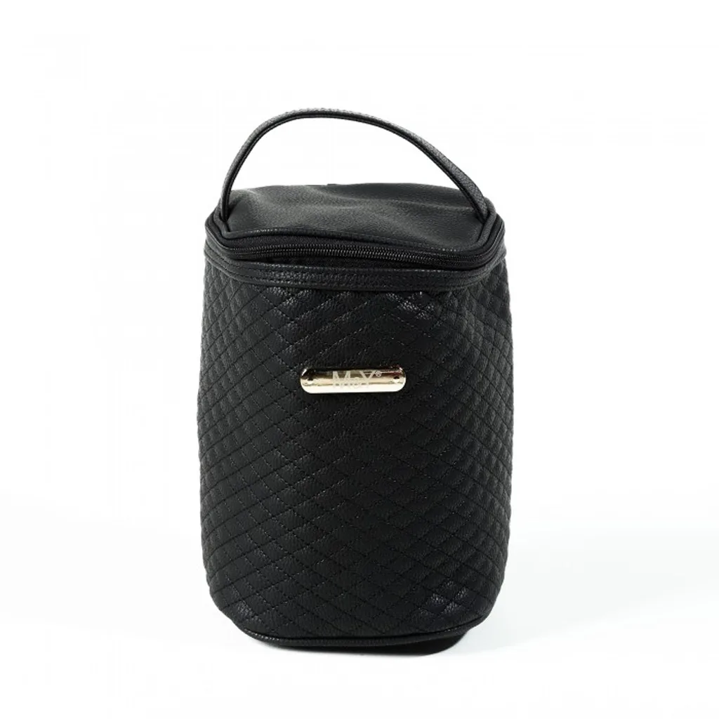 ساک لوازم مای کالکشن ام اند وای مدل گایا مستطیل وسط ماسوره دوزی چرم M&Y