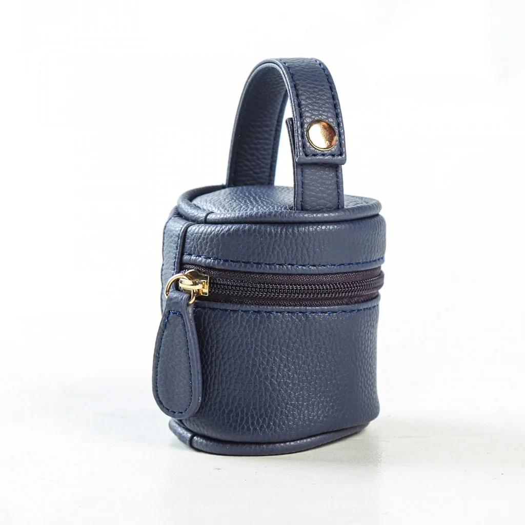 ساک لوازم مای کالکشن ام اند وای مدل گایا مستطیل وسط ماسوره دوزی چرم M&Y