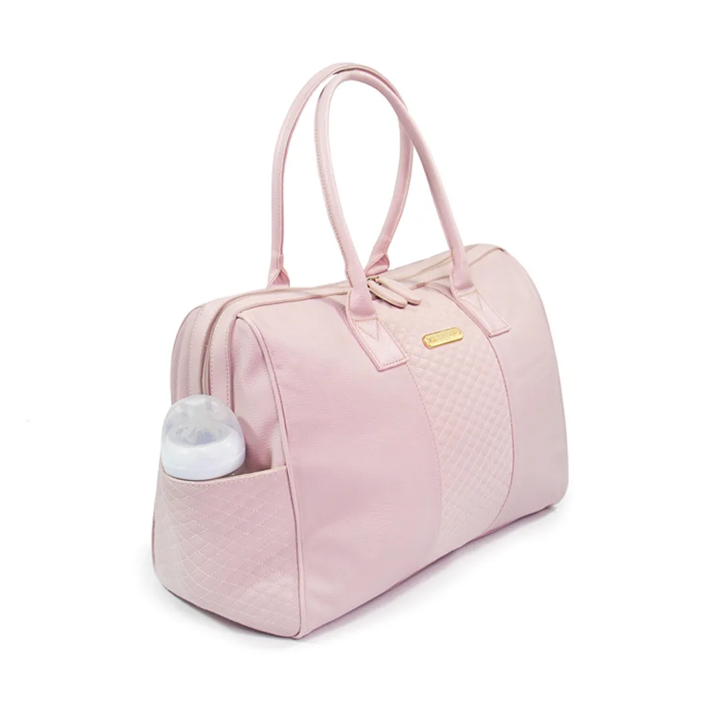 ساک لوازم مای کالکشن ام اند وای مدل گایا مستطیل وسط ماسوره دوزی چرم M&Y