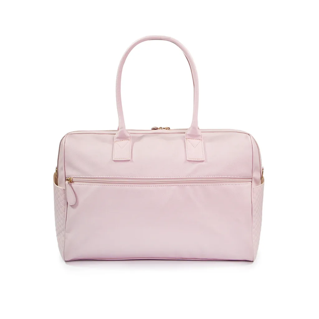 ساک لوازم مای کالکشن ام اند وای مدل گایا مستطیل وسط ماسوره دوزی چرم M&Y