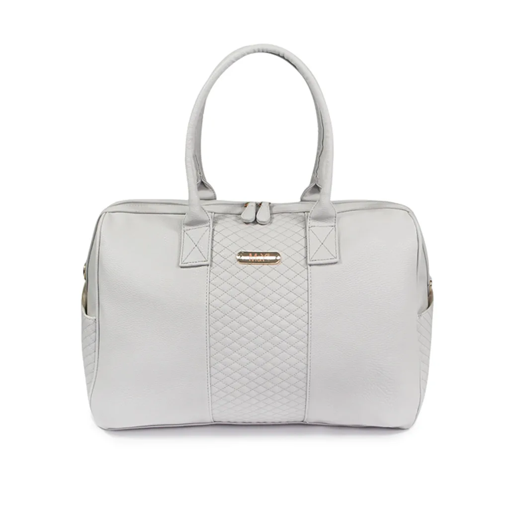 ساک لوازم مای کالکشن ام اند وای مدل گایا مستطیل وسط ماسوره دوزی چرم M&Y