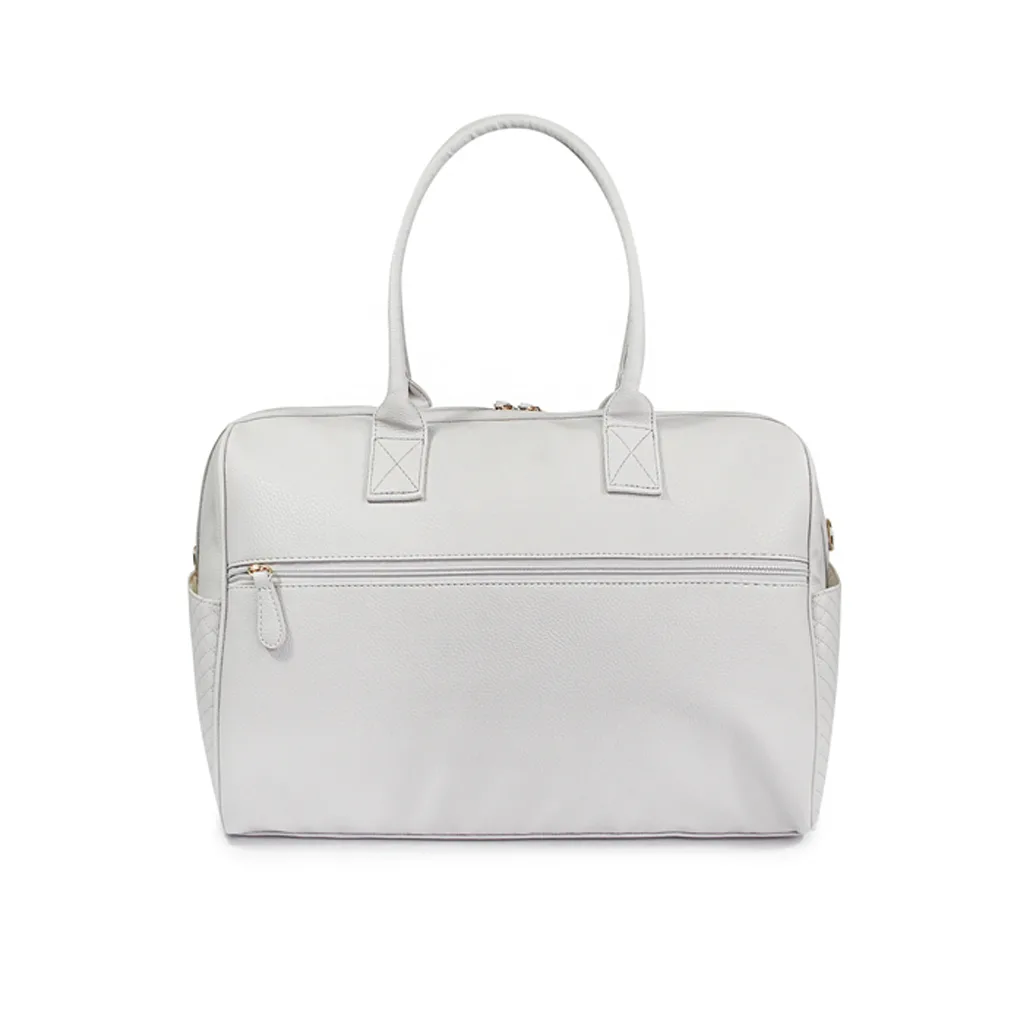 ساک لوازم مای کالکشن ام اند وای مدل گایا مستطیل وسط ماسوره دوزی چرم M&Y