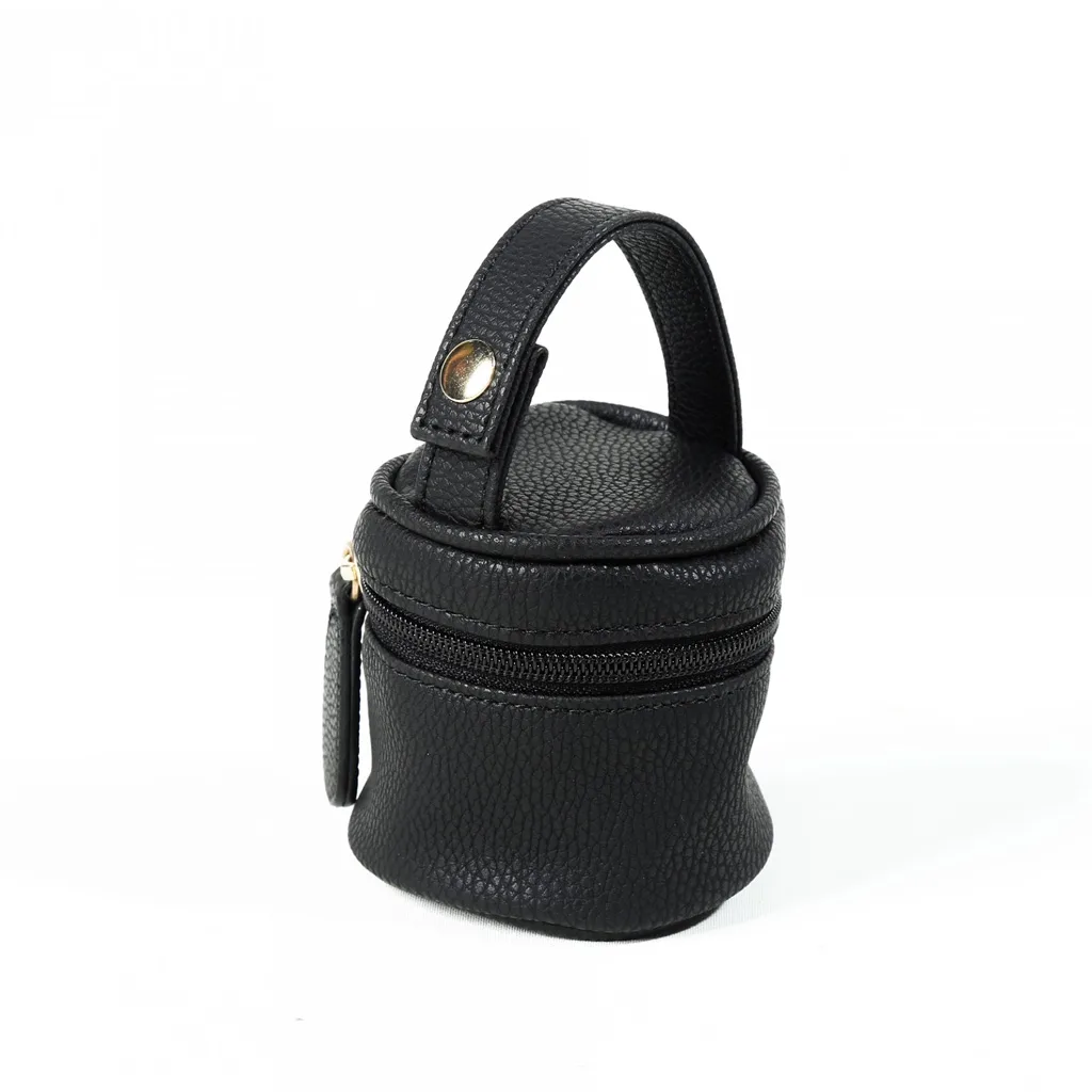 ساک لوازم مای کالکشن ام اند وای مدل گایا مستطیل وسط ماسوره دوزی چرم M&Y