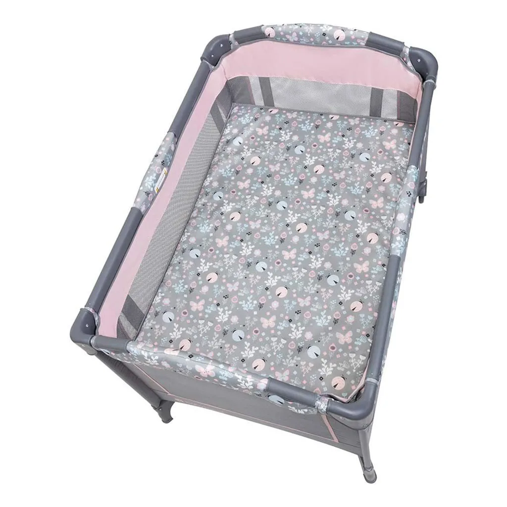 تخت پارک بیبی ترند Fluttebye طرح پروانه BabyTrend