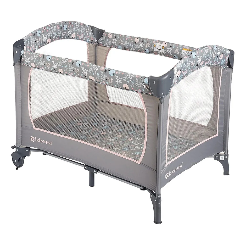 تخت پارک بیبی ترند Fluttebye طرح پروانه BabyTrend