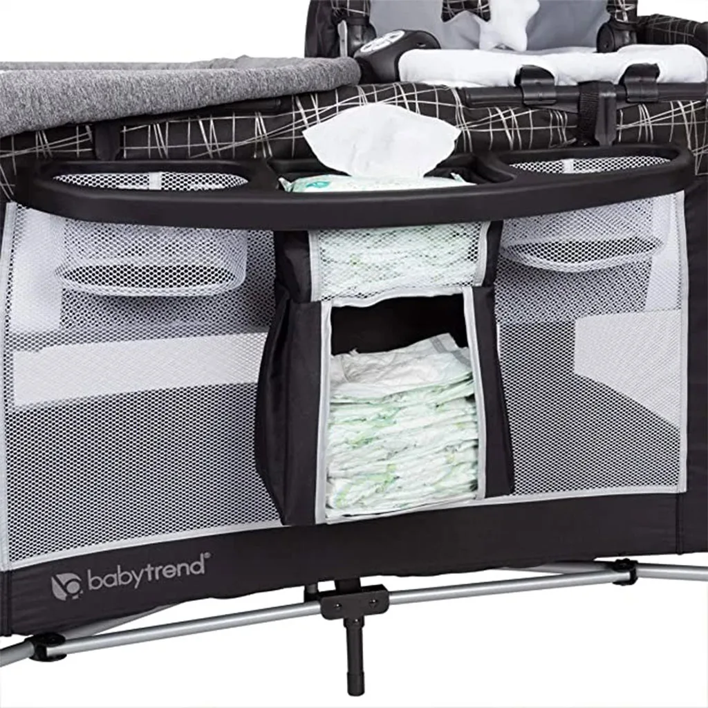 تخت پارک بیبی ترند GoLite Phoenix فونیکس کریکات موزیکال BabyTrend