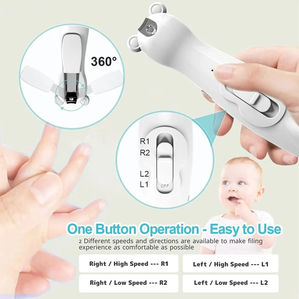 سوهان برقی چیکو نانخگیر چراغدار 2کاره کودک و نوزاد Chicco