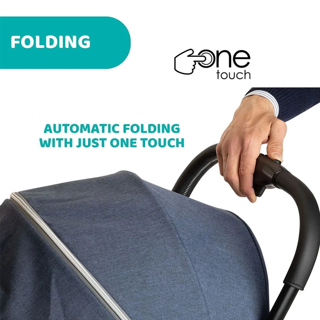 کالسکه اتوماتیک چیکو Goody Plus مسافرتی Travel هواپيمایی تاشو Chicco