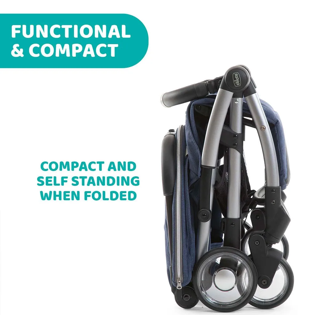 کالسکه اتوماتیک چیکو Goody Plus مسافرتی Travel هواپيمایی تاشو Chicco