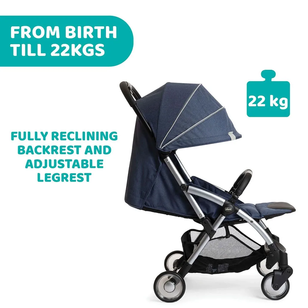 کالسکه اتوماتیک چیکو Goody Plus مسافرتی Travel هواپيمایی تاشو Chicco