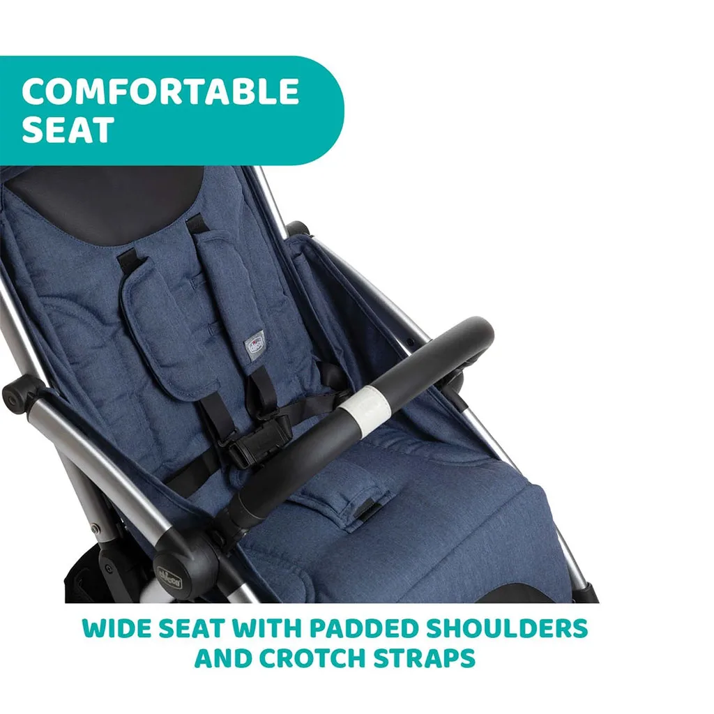 کالسکه اتوماتیک چیکو Goody Plus مسافرتی Travel هواپيمایی تاشو Chicco