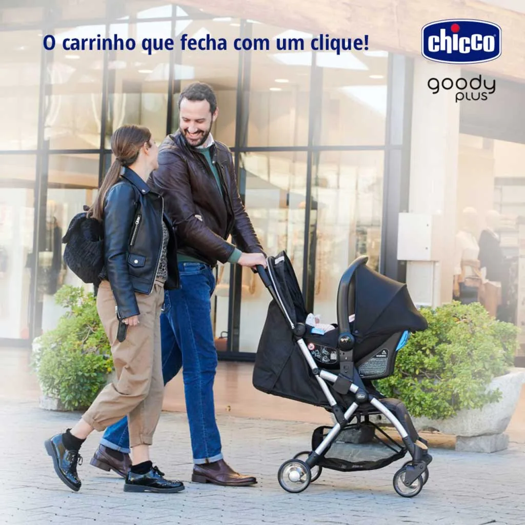 کالسکه اتوماتیک چیکو Goody Plus مسافرتی Travel هواپيمایی تاشو Chicco