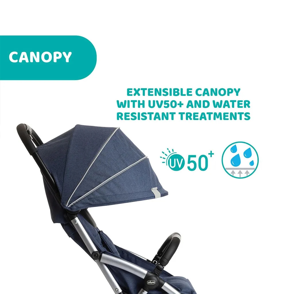 کالسکه اتوماتیک چیکو Goody Plus مسافرتی Travel هواپيمایی تاشو Chicco