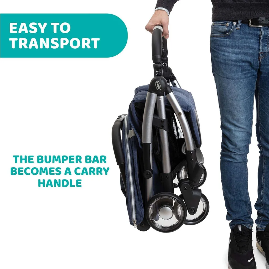 کالسکه اتوماتیک چیکو Goody Plus مسافرتی Travel هواپيمایی تاشو Chicco