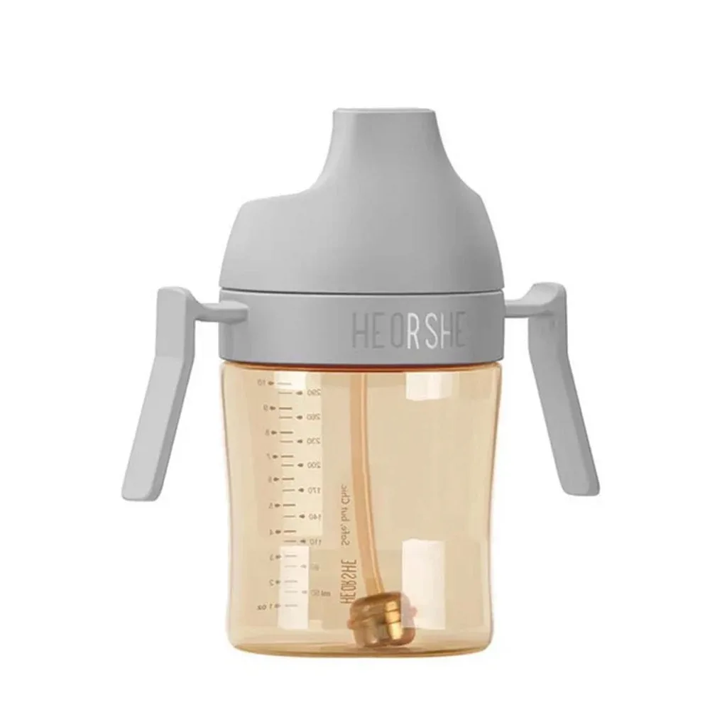 آبمیوه خوری 9+ماه 300میل دسته دار سوپاپدار هی اور شی Heorshe