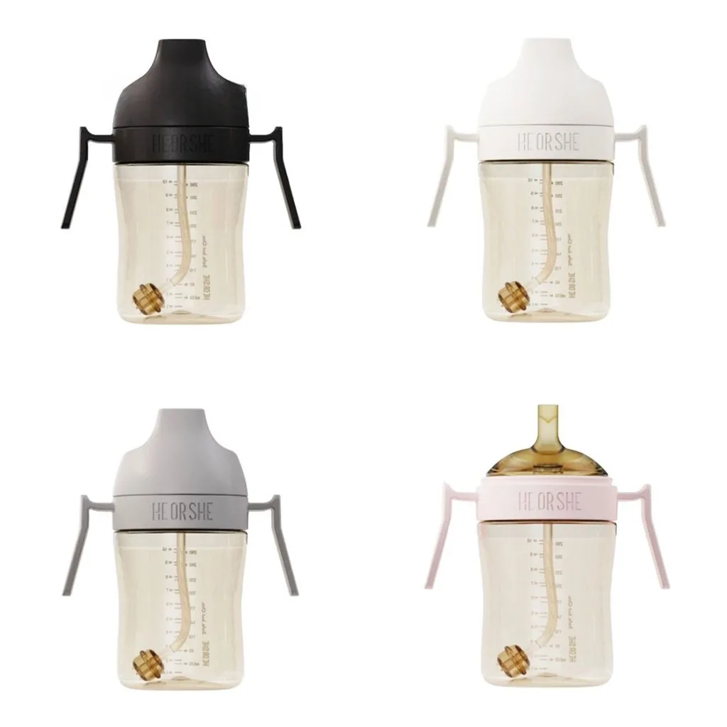 آبمیوه خوری 6+ماه 210میل دسته دار سوپاپدار هی اور شی Heorshe