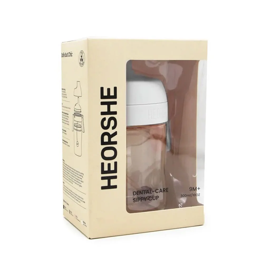 آبمیوه خوری 6+ماه 210میل دسته دار سوپاپدار هی اور شی Heorshe