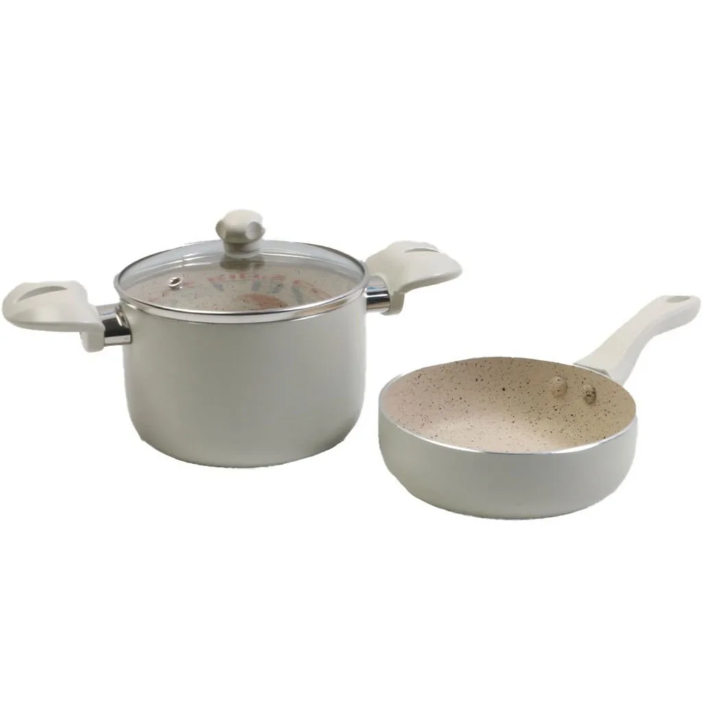 سرویس قابلمه گرانیتی 3پارچه نوزاد و کودک هرا مدل هلنا14 Hera Helena