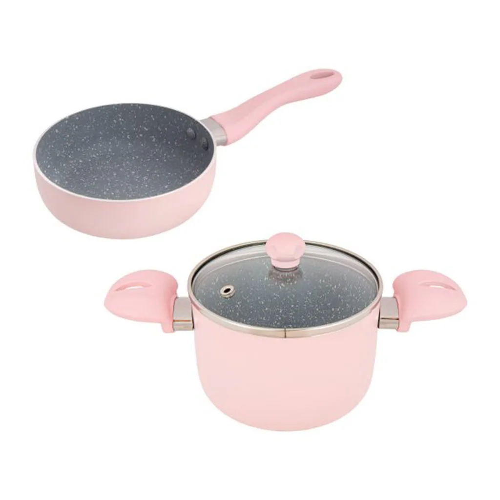 سرویس قابلمه گرانیتی 3پارچه نوزاد و کودک هرا مدل هلنا14 Hera Helena