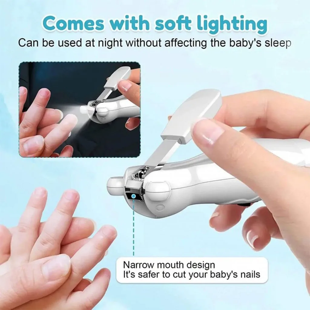 ناخنگیر و سوهان برقی کودک و نوزاد مدل مولتی فانکشن ماماس پاپاس