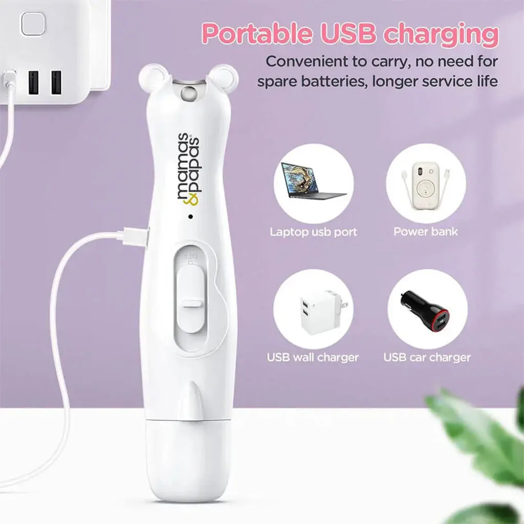 سوهان برقی ماماس پاپاس نانخگیر چراغدار 2کاره کودک و نوزاد Mamas Papas