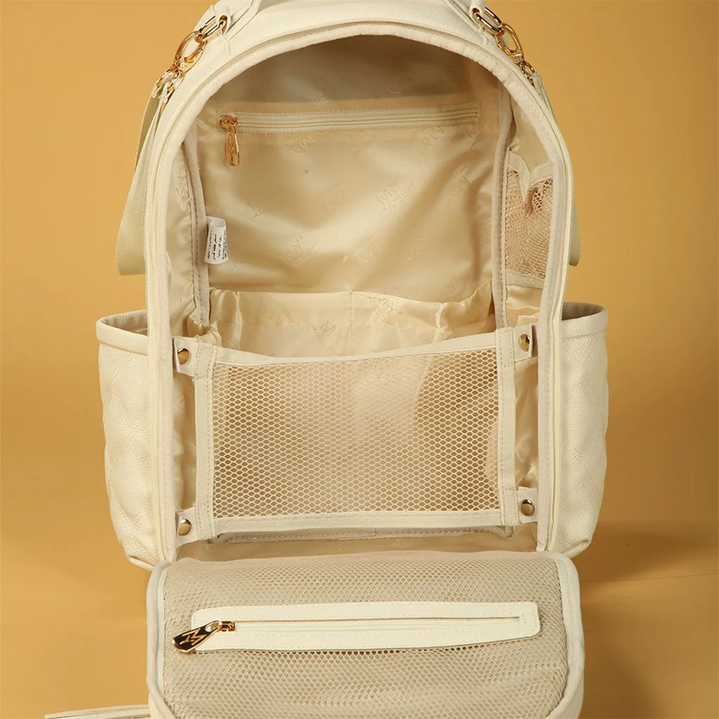 ساک لوازم مای کالکشن ام اند وای کوله ای مدل Oeste دوخت لوزی چرم M&Y