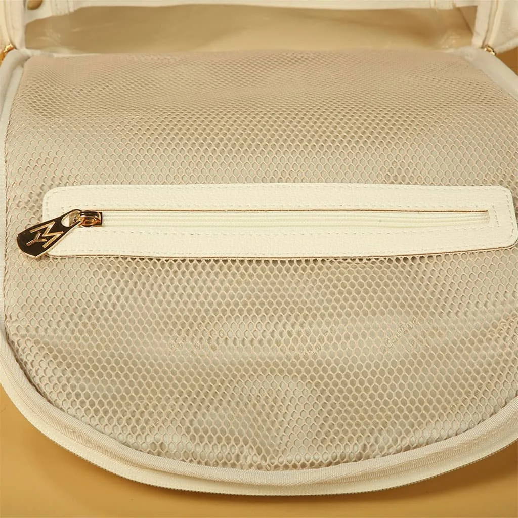 ساک لوازم مای کالکشن ام اند وای کوله ای مدل Oeste دوخت لوزی چرم M&Y