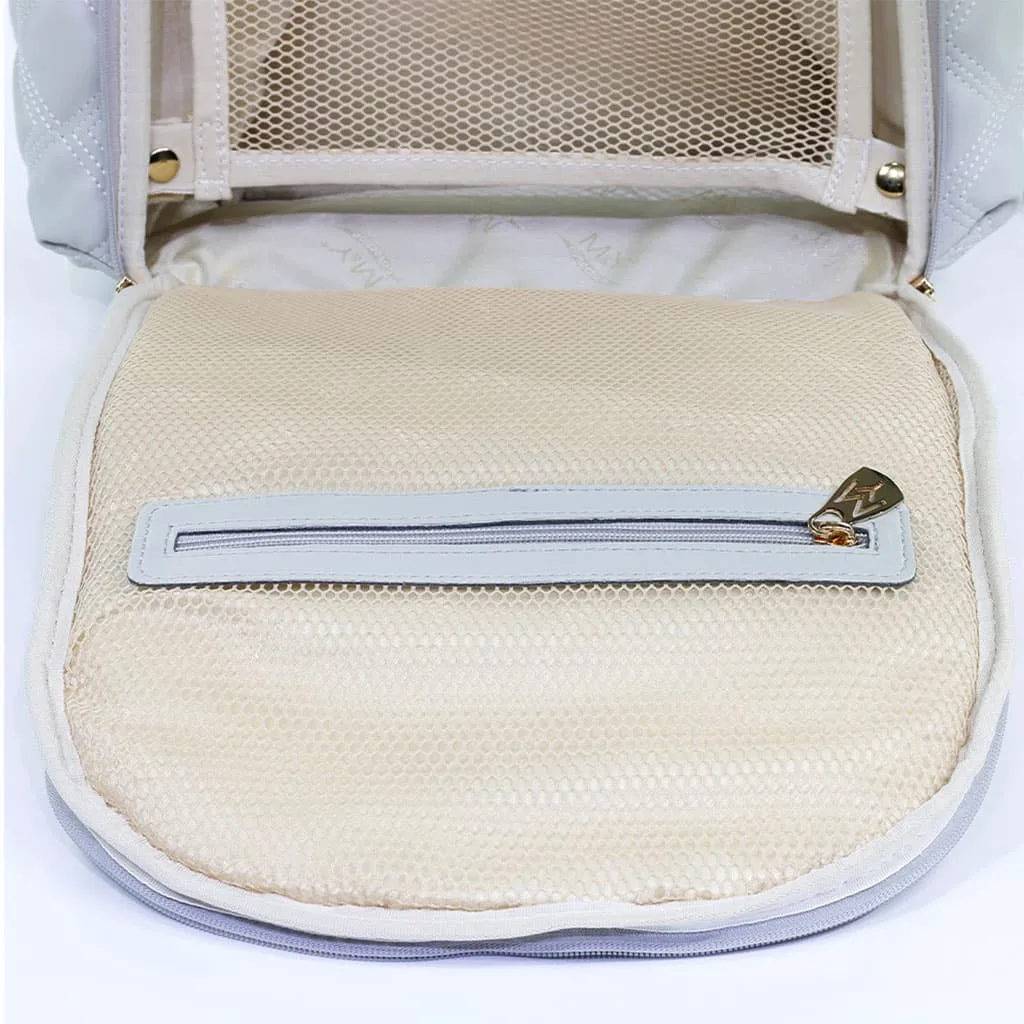 ساک لوازم مای کالکشن ام اند وای کوله ای مدل Oeste دوخت لوزی چرم M&Y