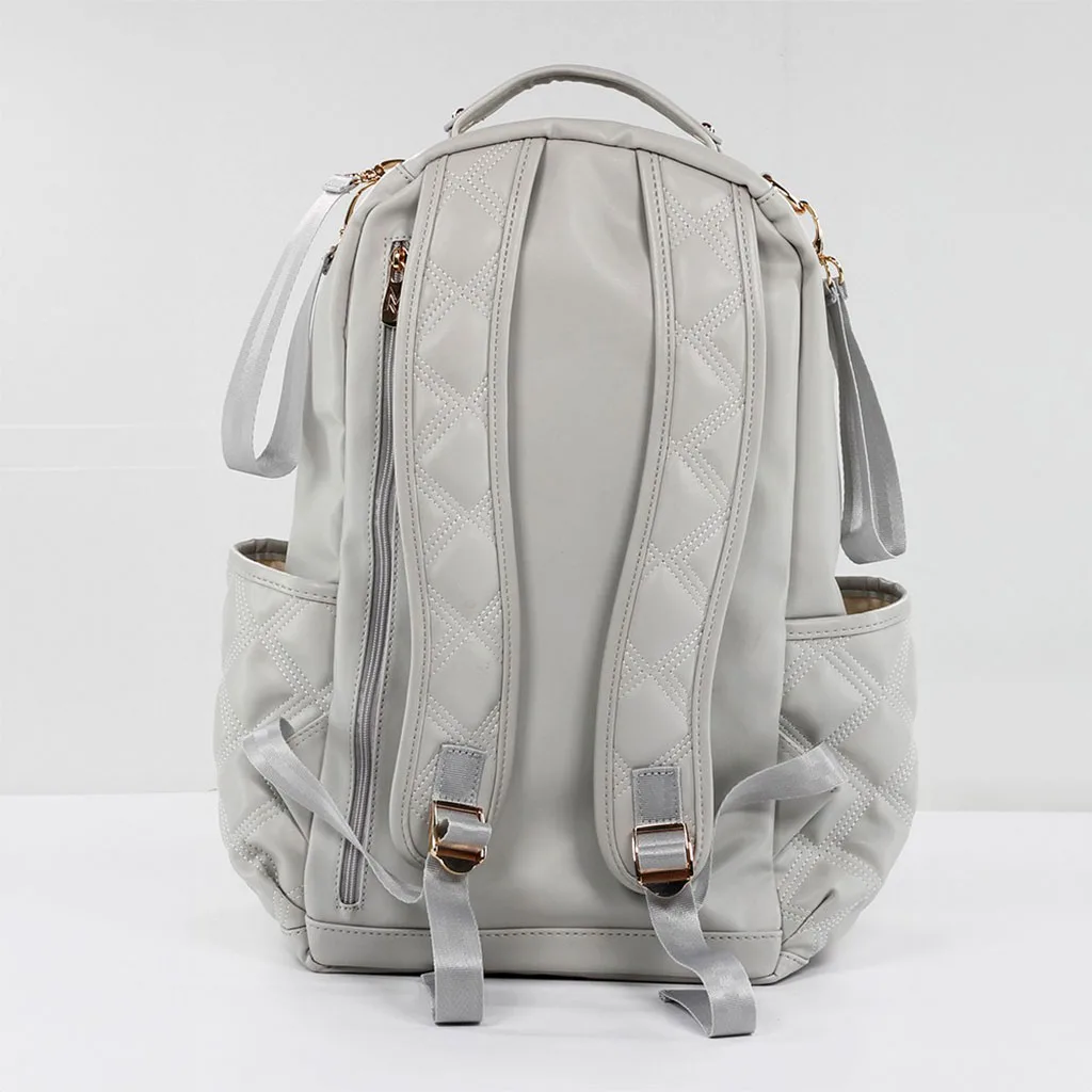 ساک لوازم مای کالکشن ام اند وای کوله ای مدل Oeste دوخت لوزی چرم M&Y