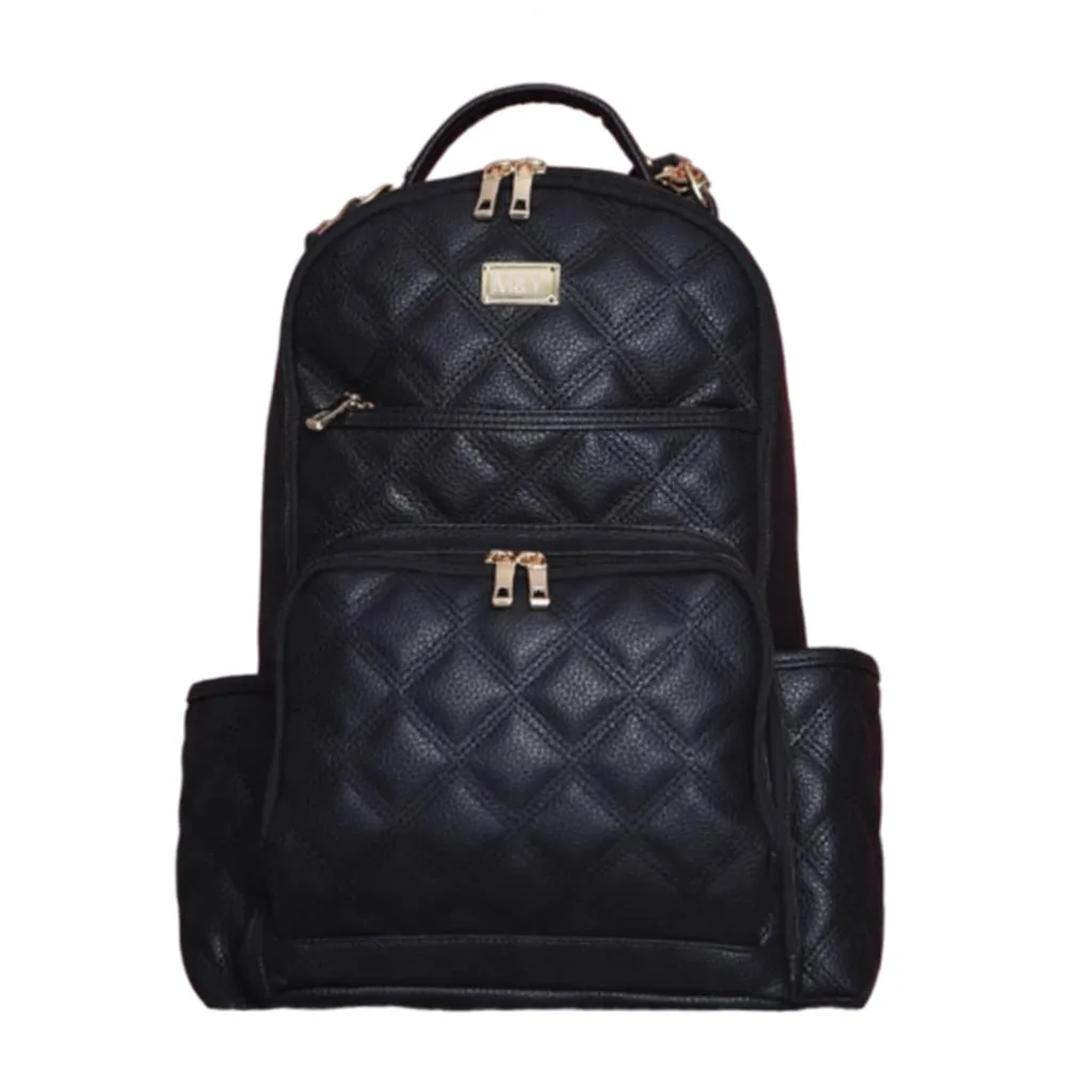 ساک لوازم مای کالکشن ام اند وای کوله ای مدل Oeste دوخت لوزی چرم M&Y