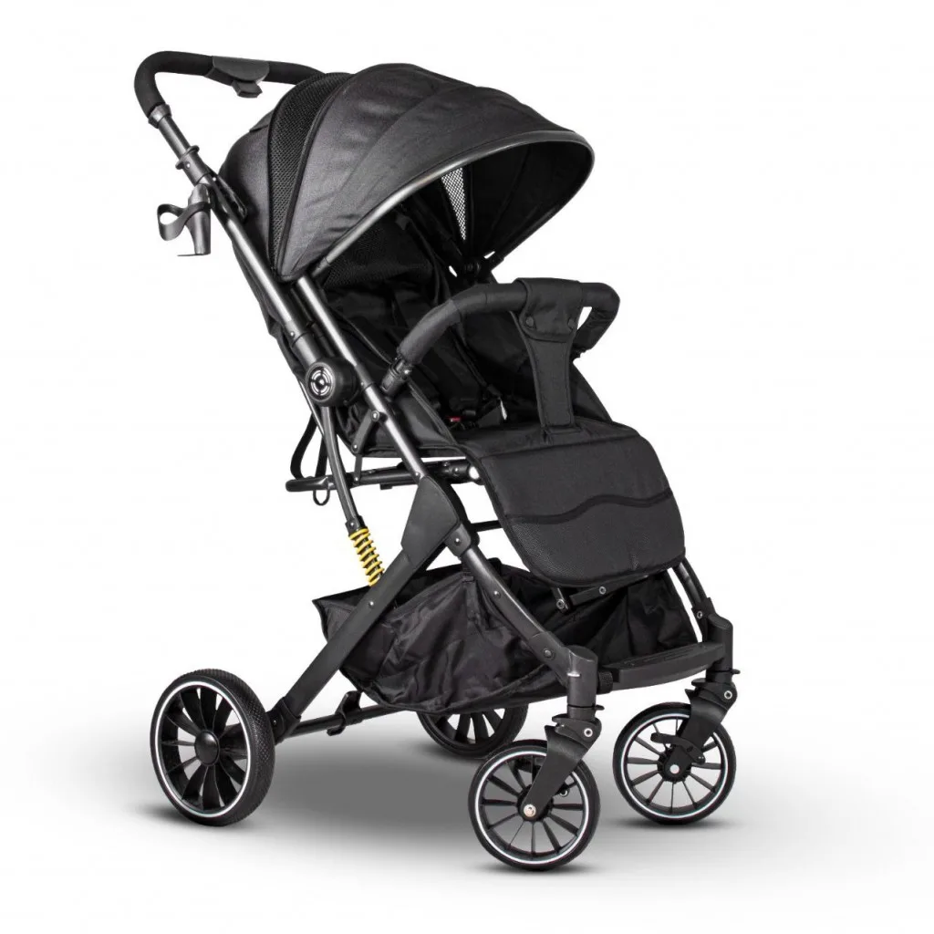 کالسکه مسافرتی چمدانی اسناگ Sung اسپرینگ بدنه مشکی eSpring