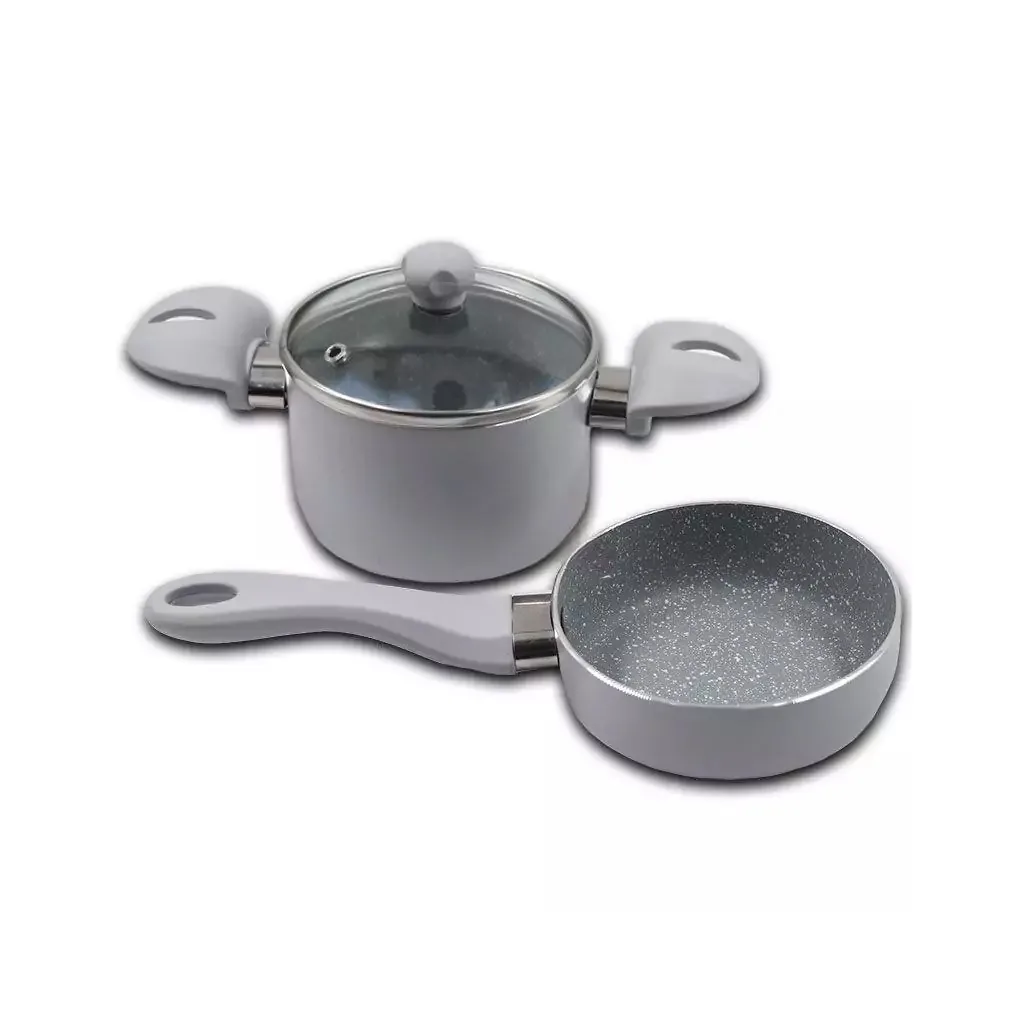 سرویس قابلمه گرانیتی 3پارچه نوزاد و کودک هرا مدل هلنا12 Hera Helena