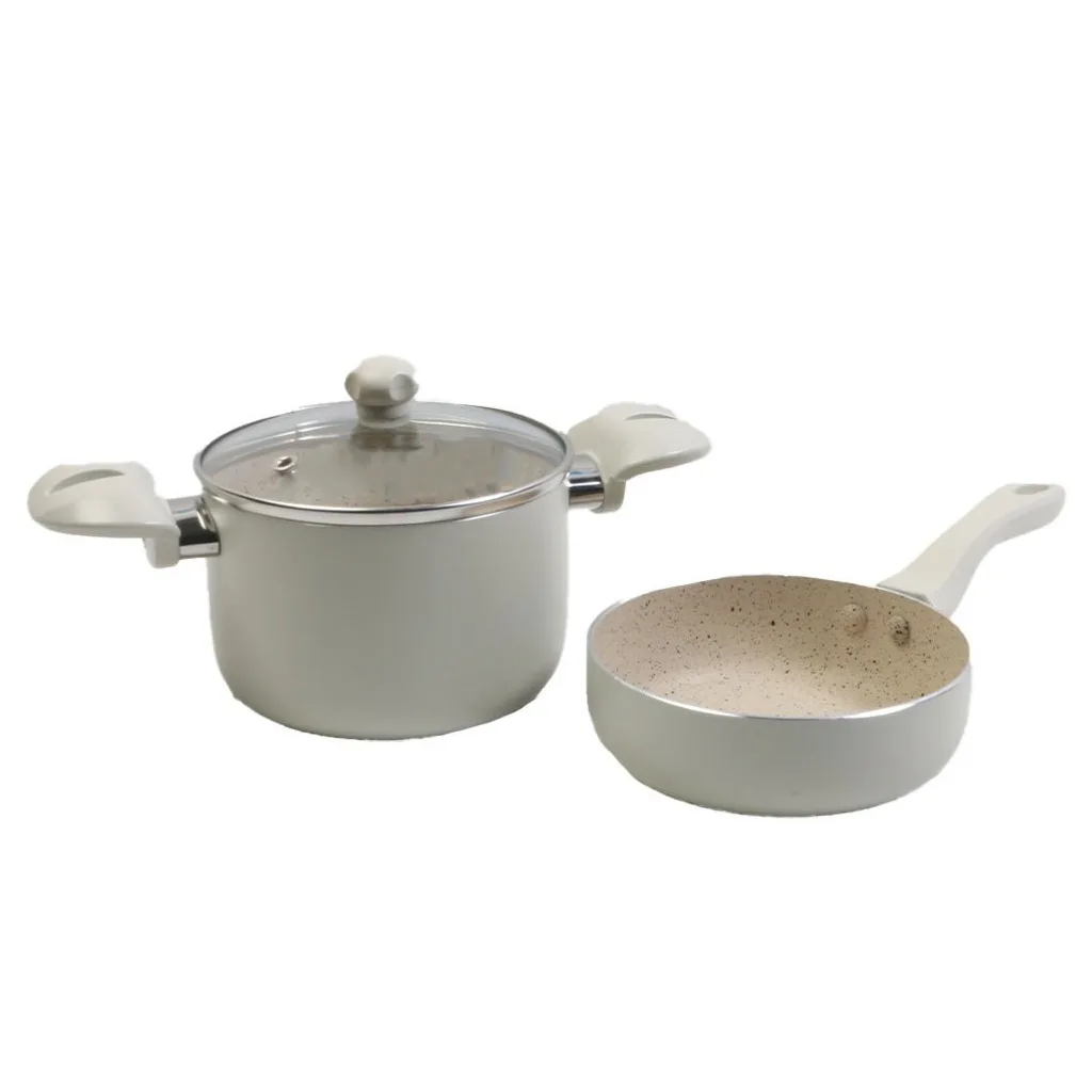 سرویس قابلمه گرانیتی 3پارچه نوزاد و کودک هرا مدل هلنا12 Hera Helena