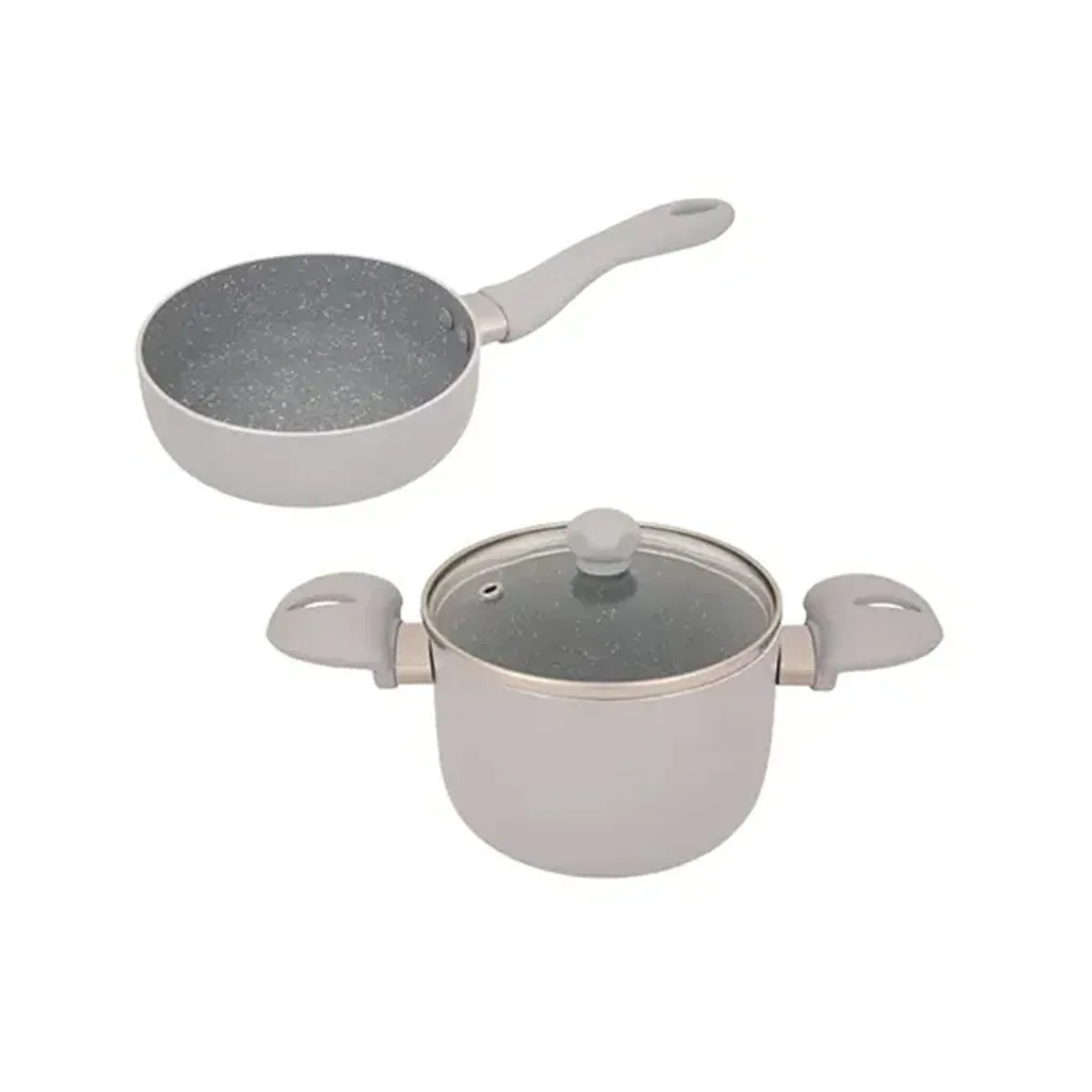 سرویس قابلمه گرانیتی 3پارچه نوزاد و کودک هرا مدل هلنا12 Hera Helena