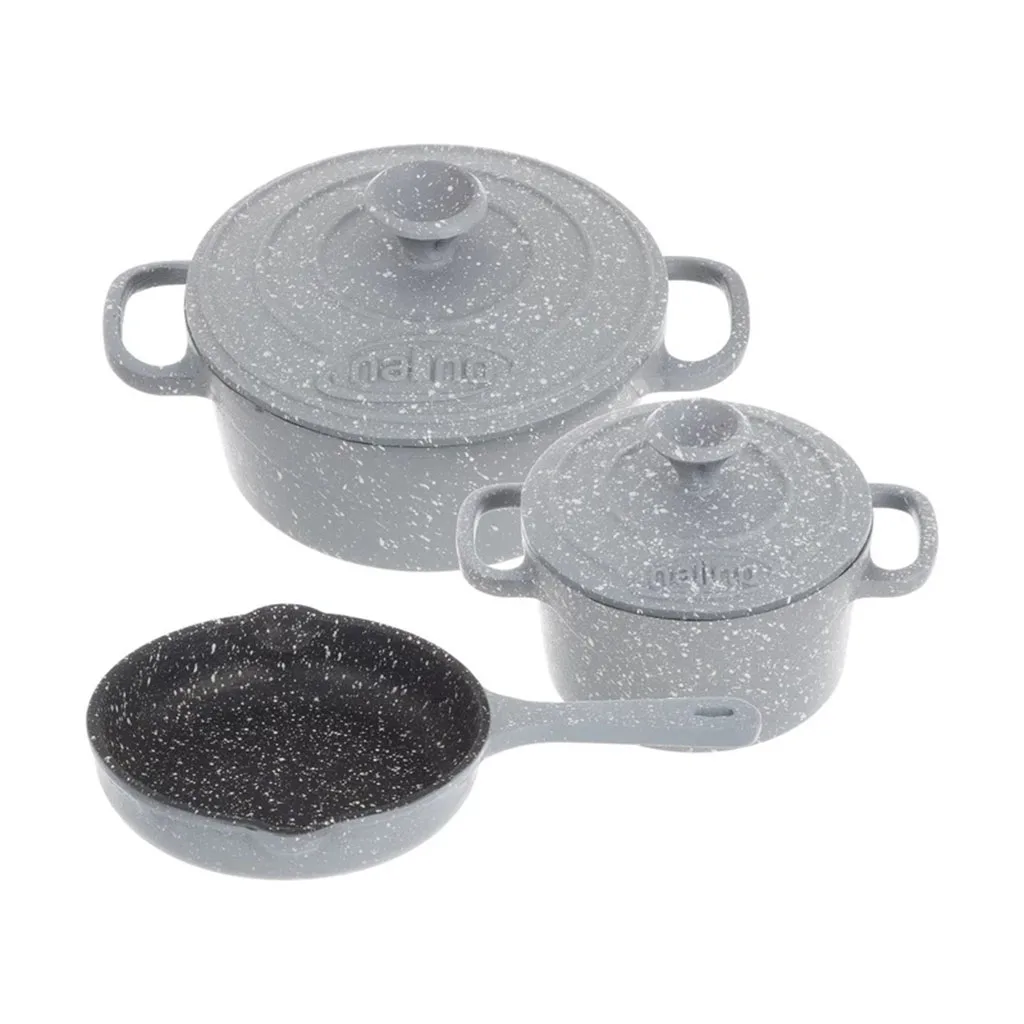 قابلمه نالینو 5پارچه چدن كودک Nalino