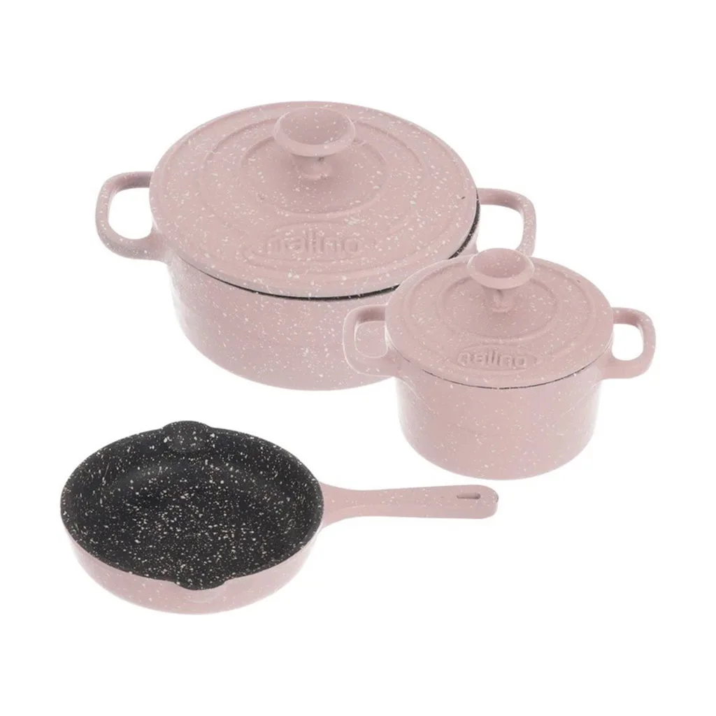 قابلمه نالینو 5پارچه چدن كودک Nalino