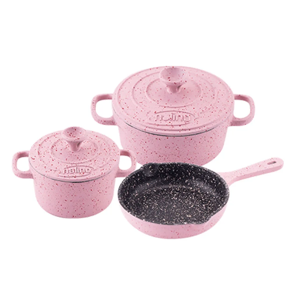 قابلمه نالینو 5پارچه چدن كودک Nalino