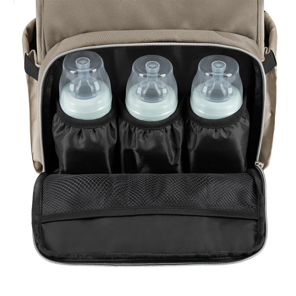 ساک لوازم کوله ای کیکابو مدل Siena ساده جلوزیپ Kikkaboo