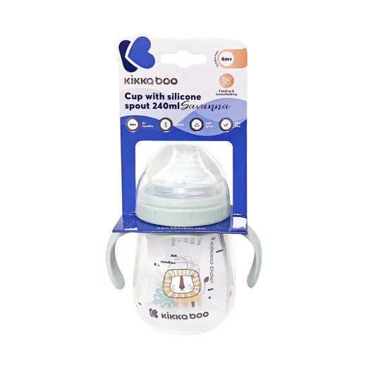 لیوان آبمیوه خوری کیکابو سرسیلیکونی Savanna دسته دار